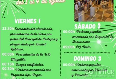 Maguilla se prepara para vivir su Feria 2025 del 1 al 4 de agosto